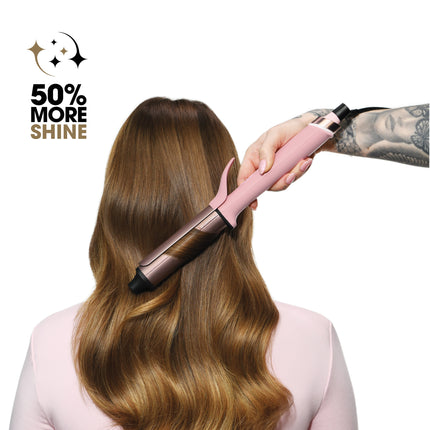 GHD Chronos Curve Grand Tong Curling Iron - 32mm - Pink Collection