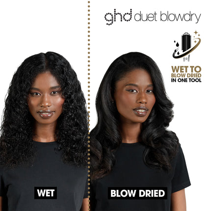 GHD Duet Blowdry 2-in-1 Hair Dryer Brush - Pink Collection
