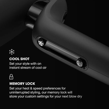 GHD Professional Dual Air-Flow Hair Dryer - Matte Black