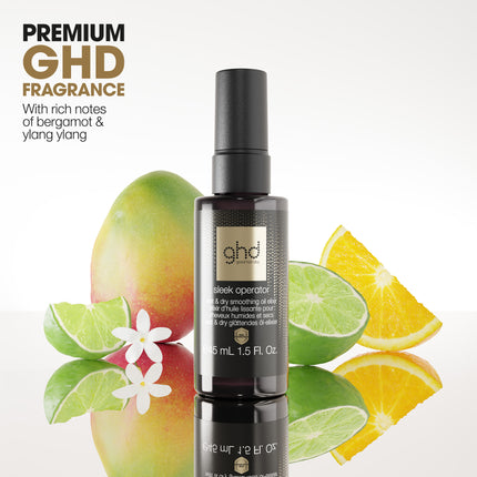 GHD Wet & Dry Smoothing Oil Elixir - Sleek Operator 45ml
