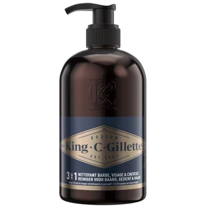 Gillette King C. Gillette Beard and Face Cleanser - 350ml