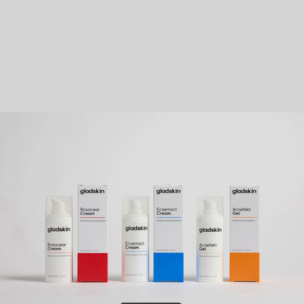 Gladskin Rosacear Cream Reduce Rosacea Symptoms - 30ml