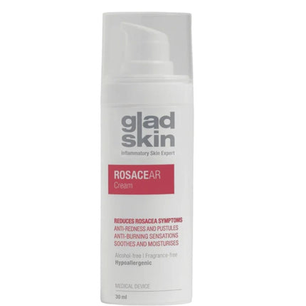 Gladskin Rosacear Cream Reduce Rosacea Symptoms - 30ml