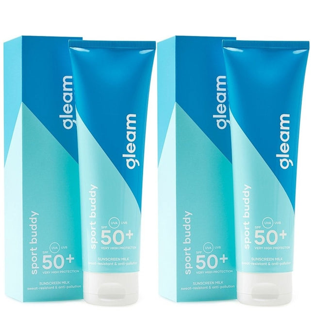 Gleam Sunscreen Milk SPF50+ Sport Buddy - 125ml