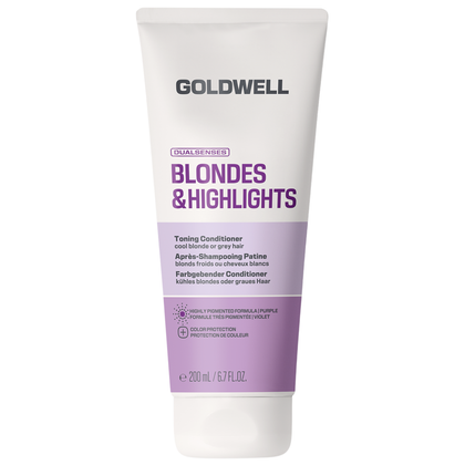 Goldwell Dualsenses Blondes & Highlights Toning Conditioner Purple -  200ml