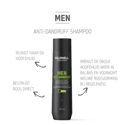 Goldwell Dualsenses Men Anti-Dandruff Shampoo - 300ml