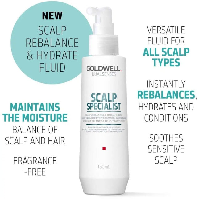 Goldwell Dualsenses Scalp Specialist Rebalance & Hydrate Fluid - 150ml