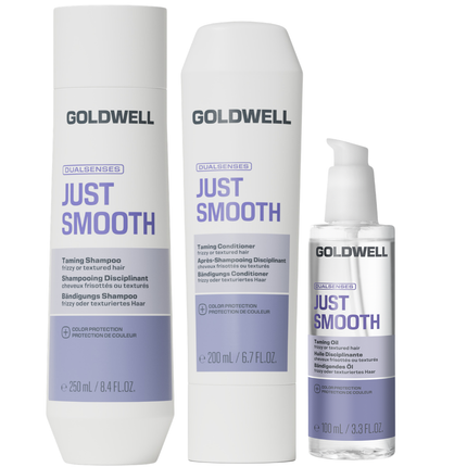 Goldwell Just Smooth Taming Trio Set - 250+200+100ml