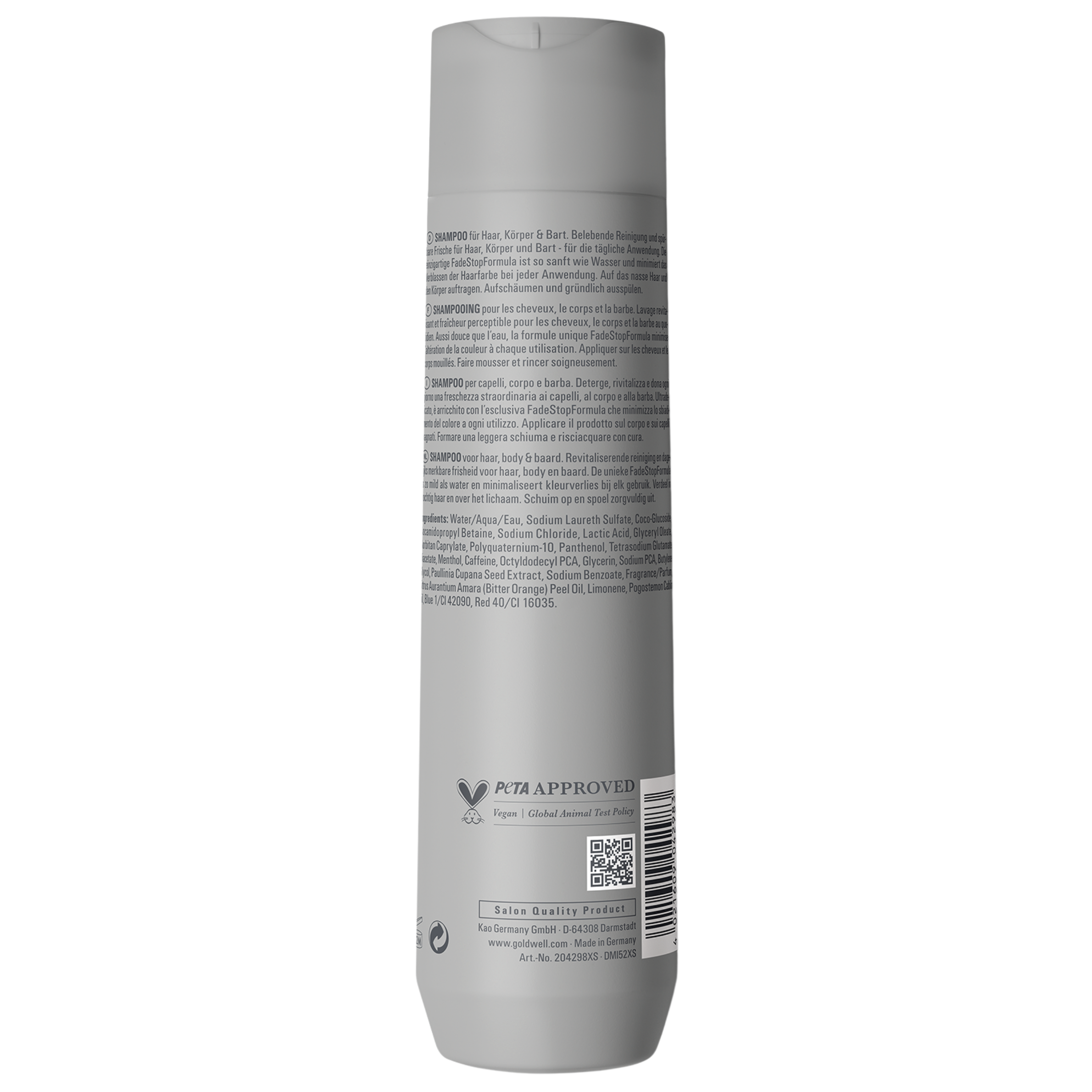 Goldwell Men Hair & Body Shampoo