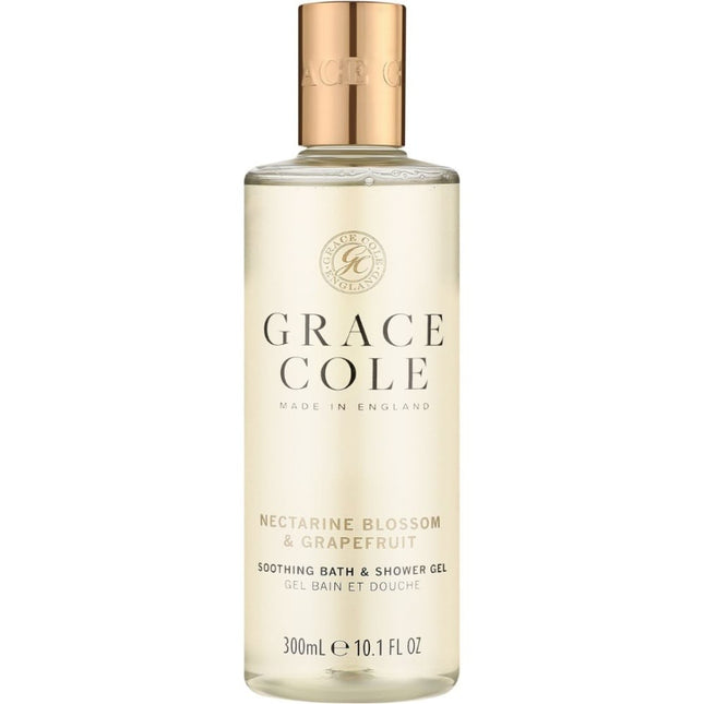 Grace Cole Nectarine Blossom & Grapefruit Bath & Shower Gel - 300ml