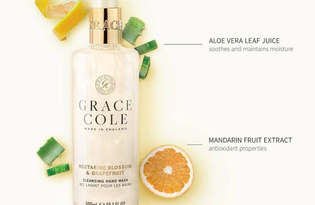 Grace Cole Nectarine Blossom & Grapefruit Hand Wash - 300ml