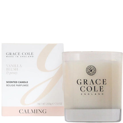 Grace Cole Vanilla Blush & Peony Candle - 200gr