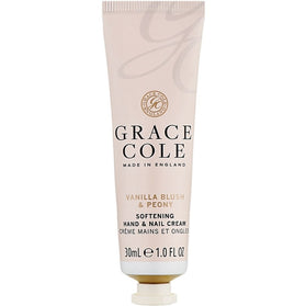 Grace Cole Vanilla Blush & Peony Hand and Nail Cream - 30ml