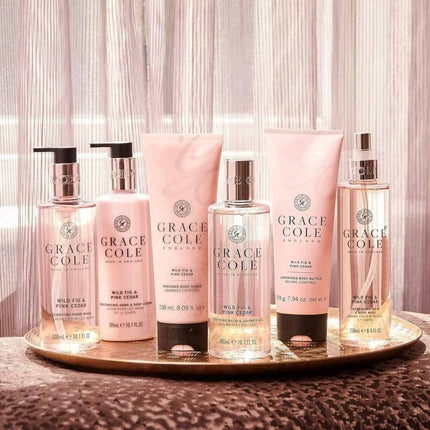 Grace Cole Wild Fig & Pink Cedar Bath & Shower Gel - 300ml