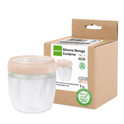 Haakaa Moedermelk en babyvoeding bewaarbakjes  - 160ml