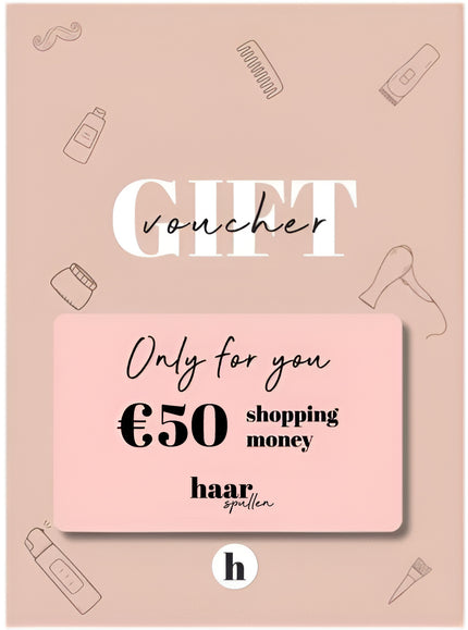 Haarspullen Cadeaubon Mannen