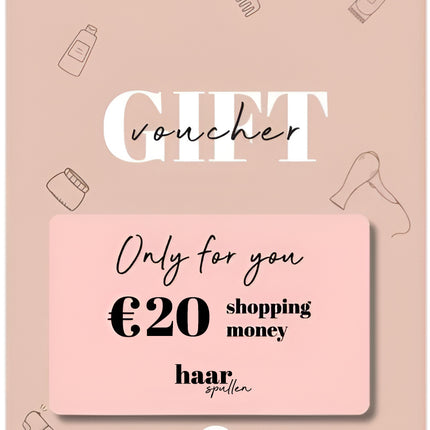 Haarspullen Cadeaubon Mannen