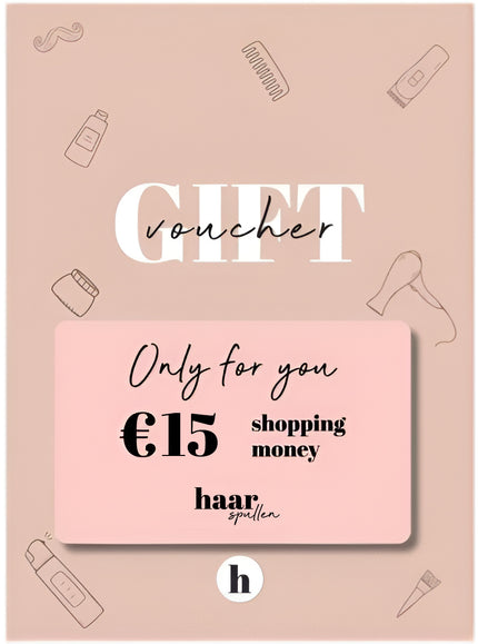 Haarspullen Cadeaubon Mannen