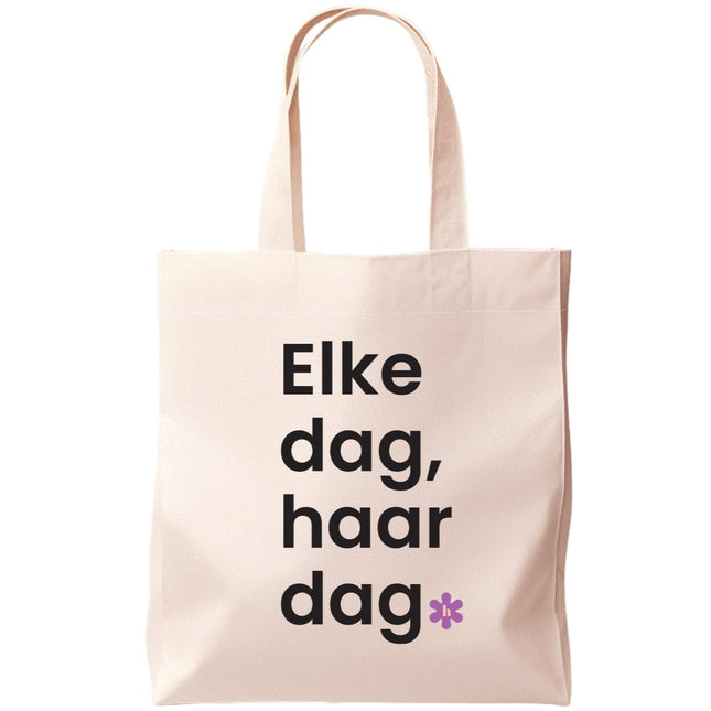 Haarspullen Canvas Bag - Elke dag, jouw dag