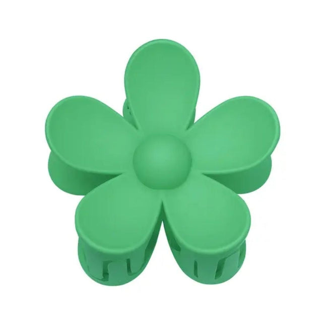 Haarspullen Haarklem Flower Groen