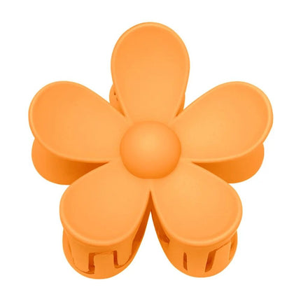 Haarspullen Haarklem Flower Oranje