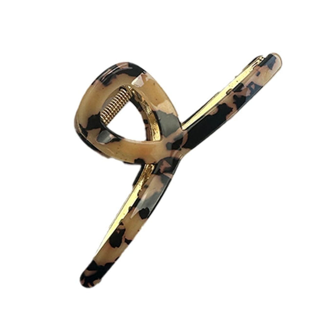 Haarspullen Haarklem Panter Goud