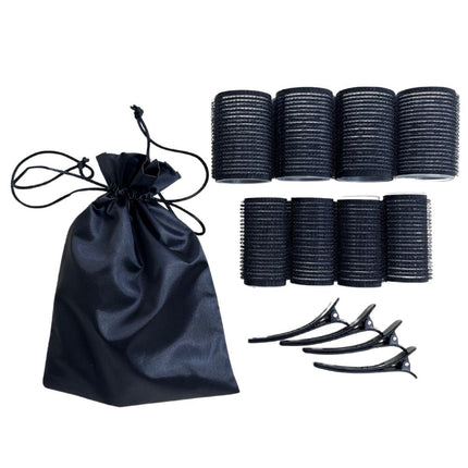 Haarspullen Haarrollers met clips zelfklevend - 8 stuks