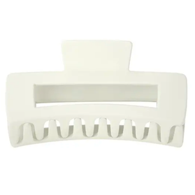 Haarspullen Hairclip Rechthoek Créme