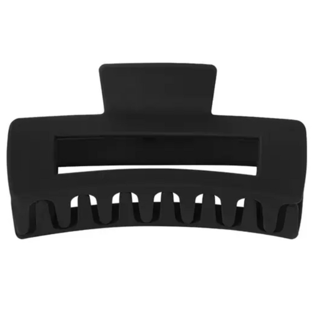 Haarspullen Hairclip Rechthoek Zwart