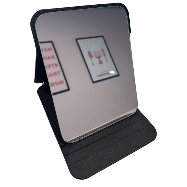 Haarspullen Inklapbare staande make-up spiegel