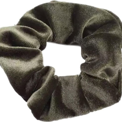 Haarspullen Scrunchie Velvet Groen