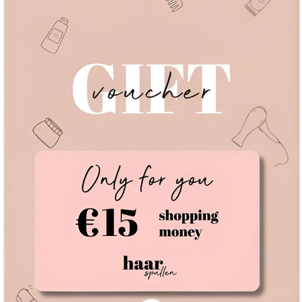 Haarspullen.nl Cadeaubon Mannen