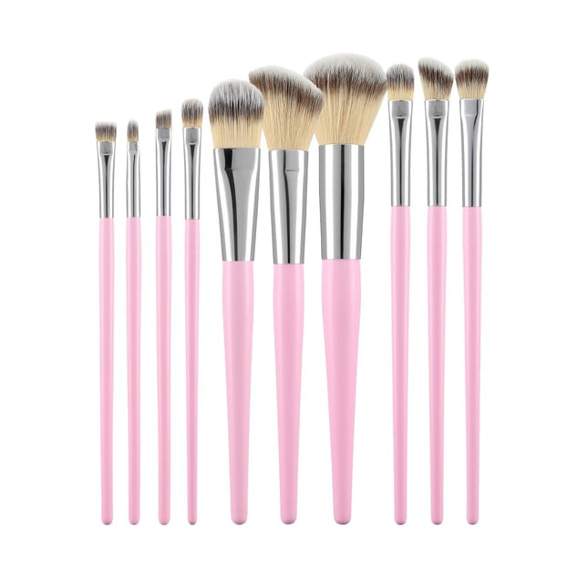 Haarspullen.nl Make-Up Brush Set - 10st.