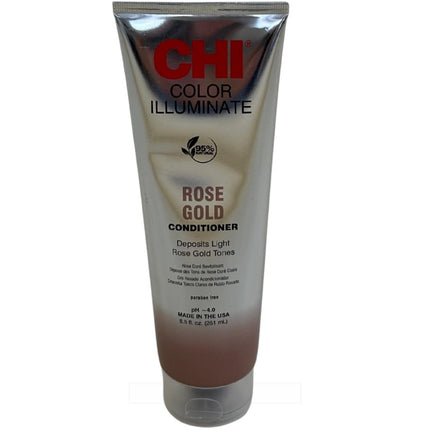 Haarspullen.nl (Uit assortiment) Chi Color Illuminate Rose Gold Conditioner