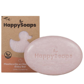 HappySoaps Baby & Kids Shampoo en Body Wash Bar Little Sunshine - 80g