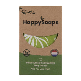 HappySoaps Body Oil Bar Aloe Vera You Much - 70g