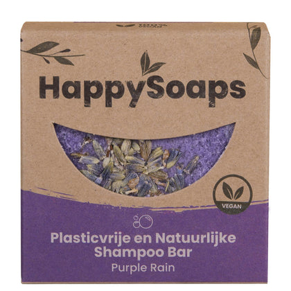 HappySoaps Purple Rain Shampoo Bar - 70g.