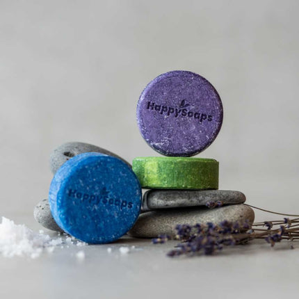 HappySoaps Purple Rain Shampoo Bar - 70g.