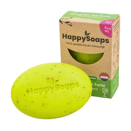 HappySoaps Scrub Bar Gin Tonic - 81gr