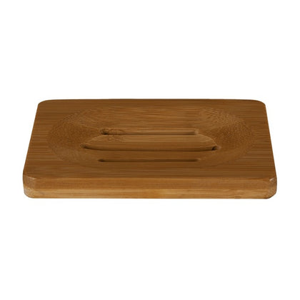 HappySoaps Zeep Houder Bamboe voor twee Bars en Zeep