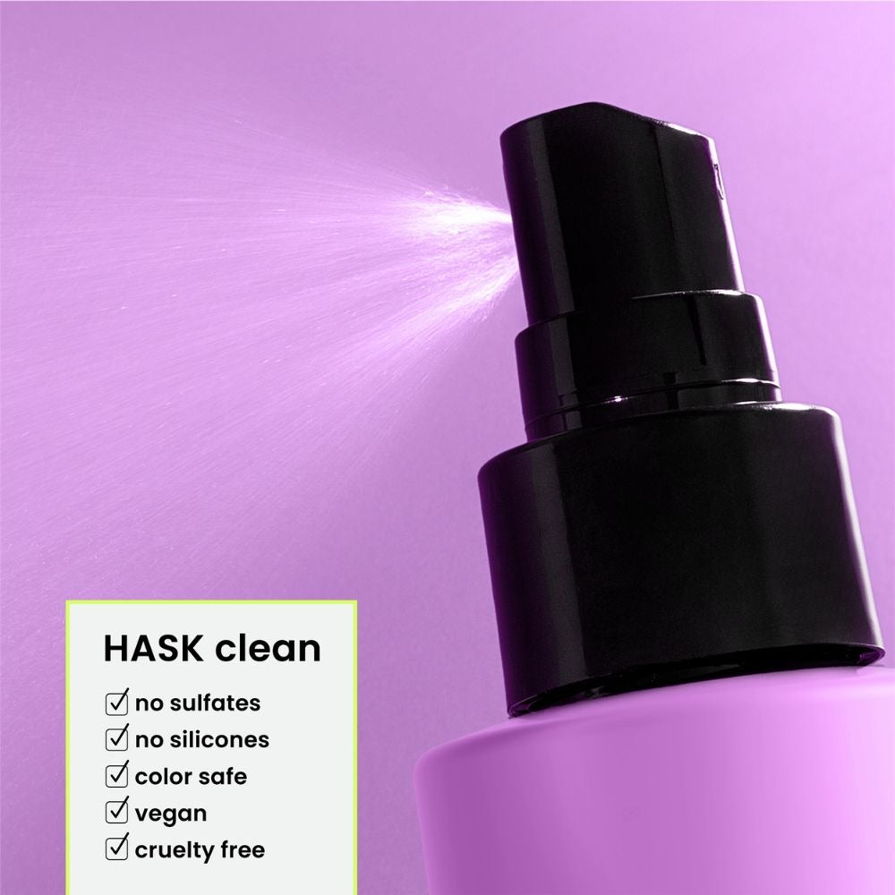 HASK Curls + Argan, Coconut & Vitamin E Oils 5-in-1 Leave-In Spray - 175ml