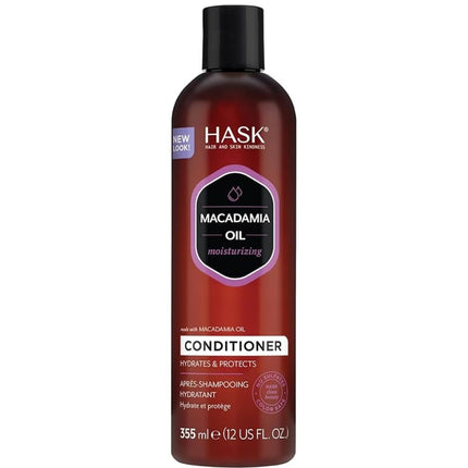 HASK Macadamia Oil Moisturizing Conditioner - 355ml