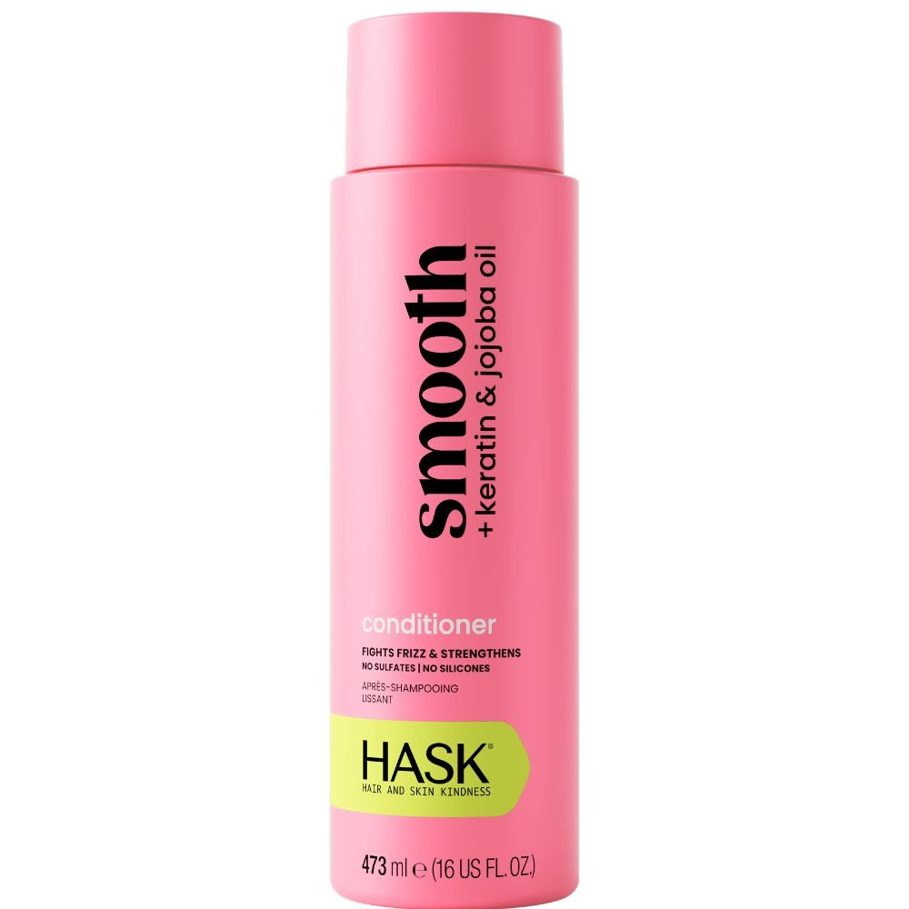 HASK Smooth + Keratin & Jojoba Oil Conditioner - 473ml