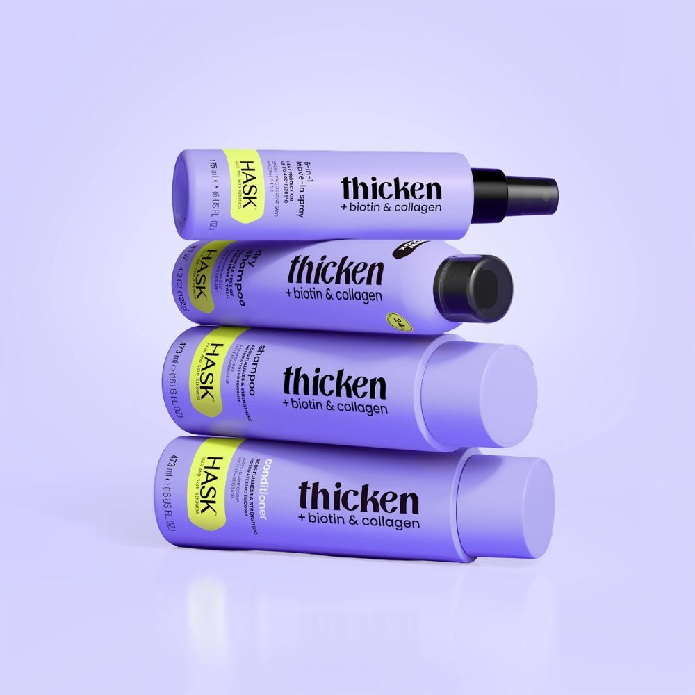 HASK Thicken + Biotin & Collagen 5-in-1 Leave-In Spray - 175ml