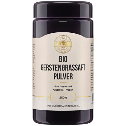 I Like It Clean Bio Gerstegrassap poeder - 250gr