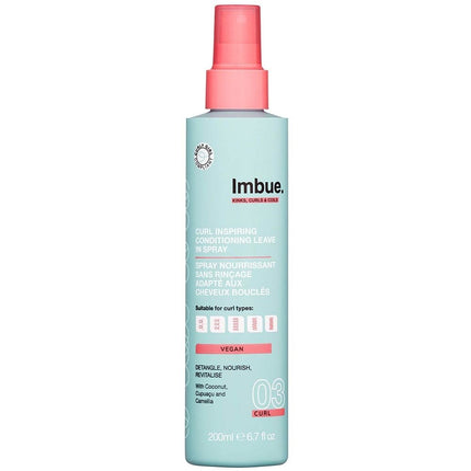 Imbue Curl inspiring Conditioning Leave in Spray - 200ml