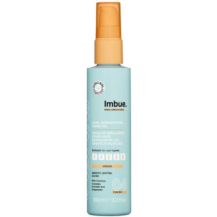 Imbue Curl Worshipping Shine Oil - 100ml