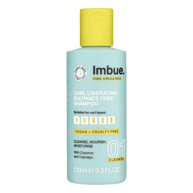 Imbue Travelsize Curl Liberating Sulphate Free Shampoo - 100ml