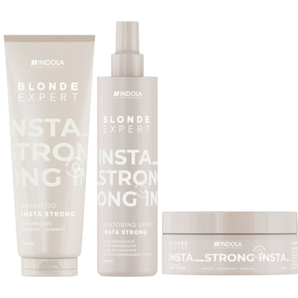 Indola Blonde Expert Insta Strong Trio - 250+300+200ml