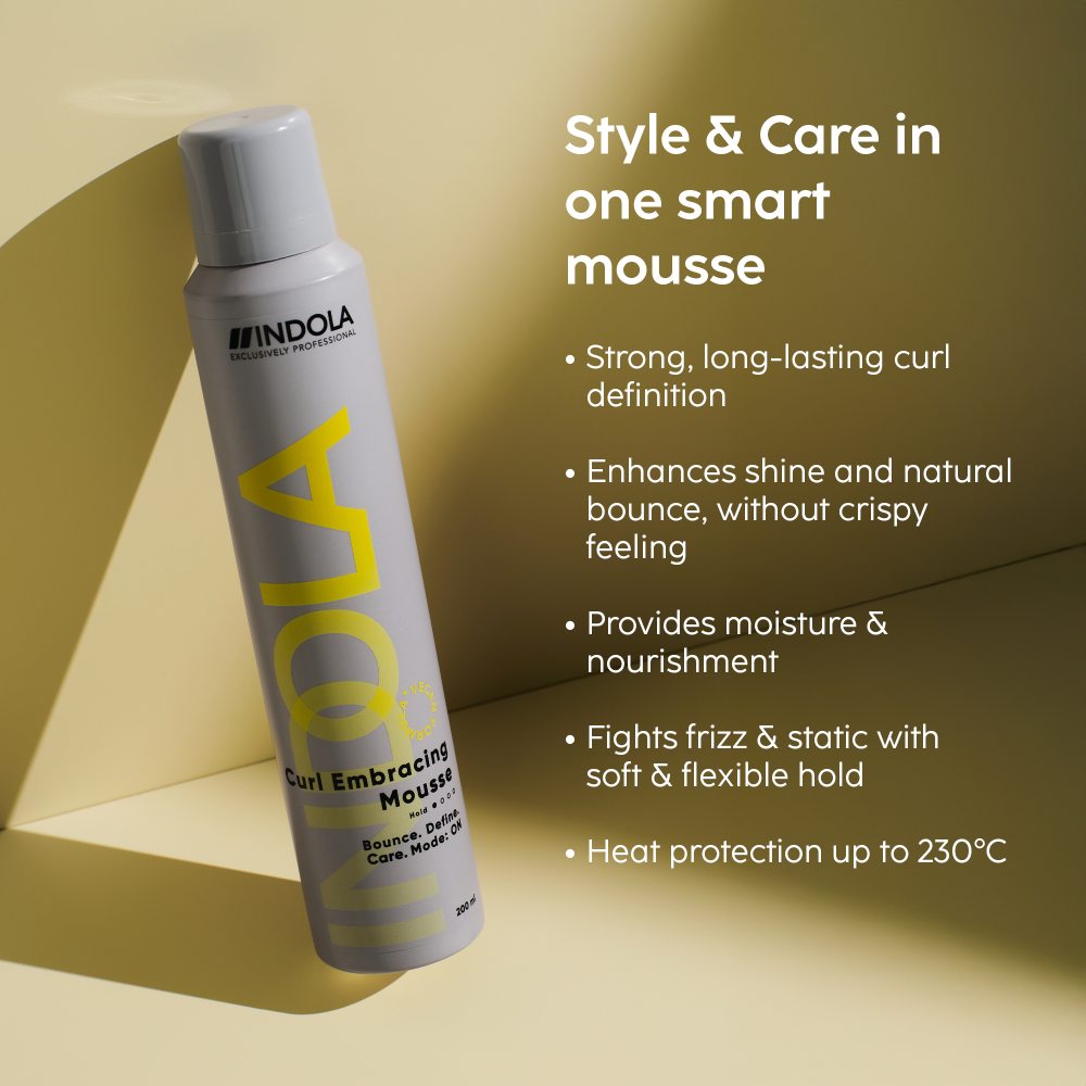 Indola Curl Embracing Mousse - 200ml